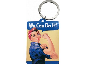 Klíčenka 4x6 cm We Can Do It