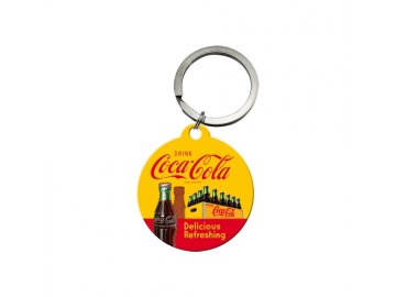 KLÍČENKA 4x4cm Coca-Cola