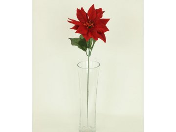 Umělá květina vánoční růže květ 15cm