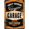Plechová pohlednice | Harley Davidson Garage | 10x14cm