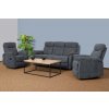 3+1+1 Sofa (with 3 function), GREY FABRIC