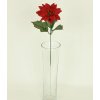Umělá květina vánoční růže květ 10cm