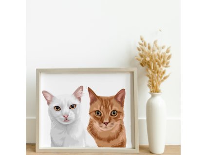 Dvojportrét mazlíčků