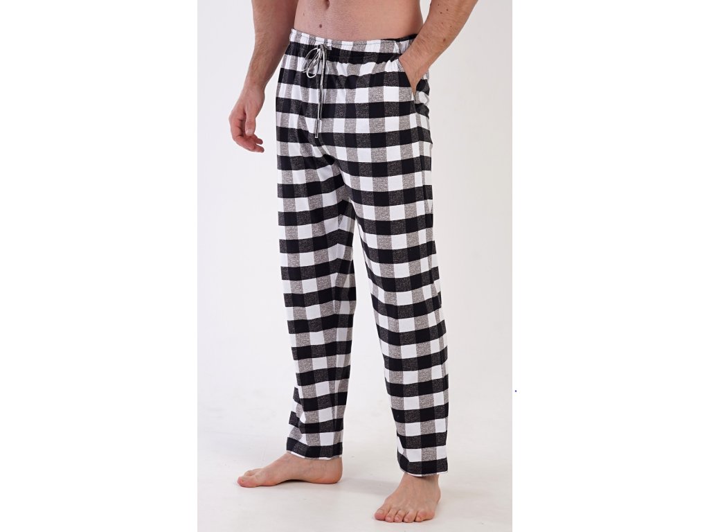 Pánske pyžamové nohavice Ondřej (Varianta šedá; XL)