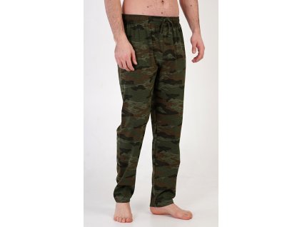 Pánske pyžamové nohavice Army (Varianta khaki; M)