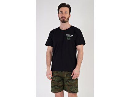 Pánske pyžamo šortky Air (Varianta čierna; M)