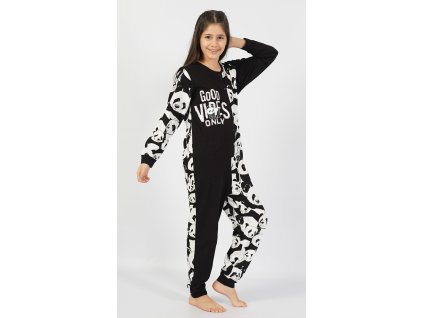 Detský overal Good Vibes only (Varianta černá; 15 - 16)