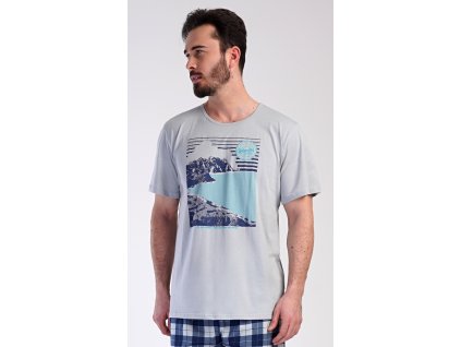 Pánske pyžamo šortky Wander (Varianta světle modrá; M)