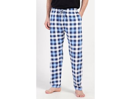 Pánske pyžamové nohavice Sebastian (Varianta modrá; M)