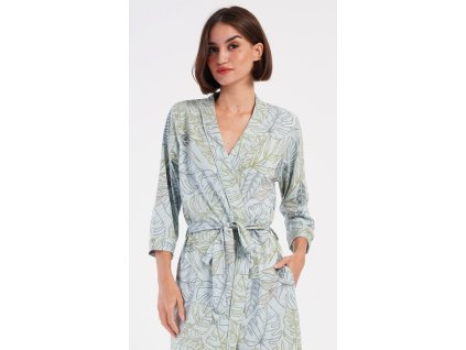 Dámsky župan krátky Sofia (Varianta šedá; XXL)