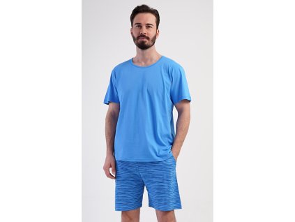 Pánske pyžamo šortky Sebastian (Varianta modrá; M)