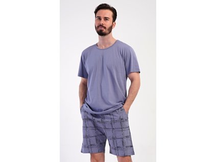 Pánske pyžamo šortky Jakub (Varianta tmavě šedá; M)