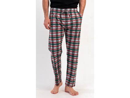 Pánske pyžamové nohavice Paul (Varianta tmavě zelená; M)