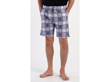 Pánske pyžamové šortky Radim (Varianta světle modrá; 1XL)