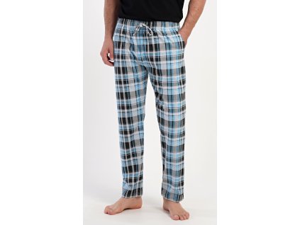 Pánske pyžamové nohavice Andrew (Varianta azurová; M)