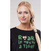 Dámske pyžamo dlhé Tiger (Varianta černá; XL)
