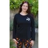 Dámske pyžamo dlhé Halloween (Varianta černá; XL)