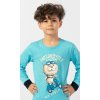Detské pyžamo dlhé Motocycle (Varianta tyrkysová; 3 - 4)