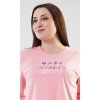 Dámske pyžamo dlhé Simona (Varianta sivá; 4XL)