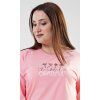Dámske pyžamo dlhé Simona (Varianta sivá; 4XL)