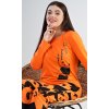 Dámske pyžamo dlhé Veľká panda (Varianta oranžová; L)