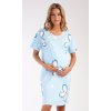 Dámska materská nočná košeľa Veronika (Varianta světle modrá; S)