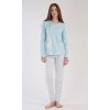 Dámske pyžamo dlhé Jeleň (Varianta světle modrá; S)