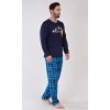 Pánske pyžamo dlhé Filip (Varianta modrá; M)