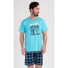 Pánske pyžamo šortky California (Varianta modrá; M)