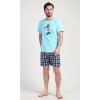 Pánske pyžamo šortky Honolua bay (Varianta azurová; M)