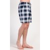 Pánske pyžamové šortky Edvard (Varianta tmavě modrá; M)