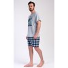 Pánske pyžamo šortky Wander (Varianta světle modrá; M)