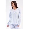 Dámske pyžamo dlhé Nature lover (Varianta světle modrá; 4XL)