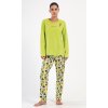 Dámske pyžamo dlhé Zuzka (Varianta světle zelená; 1XL)