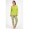 Dámske pyžamo dlhé Zuzka (Varianta světle zelená; 1XL)