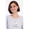 Dámske pyžamo dlhé Polar bear (Varianta sivá; XL)