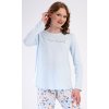 Dámske pyžamo dlhé Karolína (Varianta meruňková; XL)