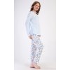 Dámske pyžamo dlhé Karolína (Varianta meruňková; XL)