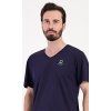 Pánske pyžamo šortky Alfréd (Varianta tmavomodrá; 1XL)