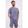 Pánske pyžamo šortky Earth (Varianta tmavě šedá; 1XL)