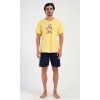 Pánske pyžamo šortky Beer always (Varianta žltá; M)