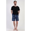 Pánske pyžamové šortky Matěj (Varianta tmavě modrá; M)
