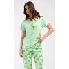 Dámske pyžamo kapri Ella (Varianta světle zelená; S)