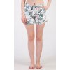 Dámske pyžamové šortky Listy (Varianta tmavě modrá; S)