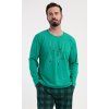 Pánske pyžamo dlhé Tetris (Varianta modrá; XL)