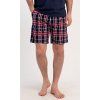 Pánske pyžamo šortky Zdeněk (Varianta tmavě modrá; M)