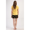 Dámske pyžamo šortky Macko (Varianta žltá; S)