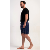 Pánske pyžamové šortky Tomáš (Varianta tmavomodrá; M)