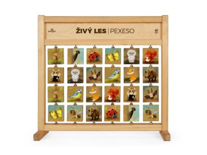 pexeso stolni ZIVY LES 30016 003 verA