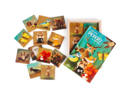 moje prvni pexeso se zviratky